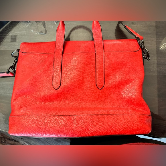 Coach Red Laptop Bag - Picture 1 of 3